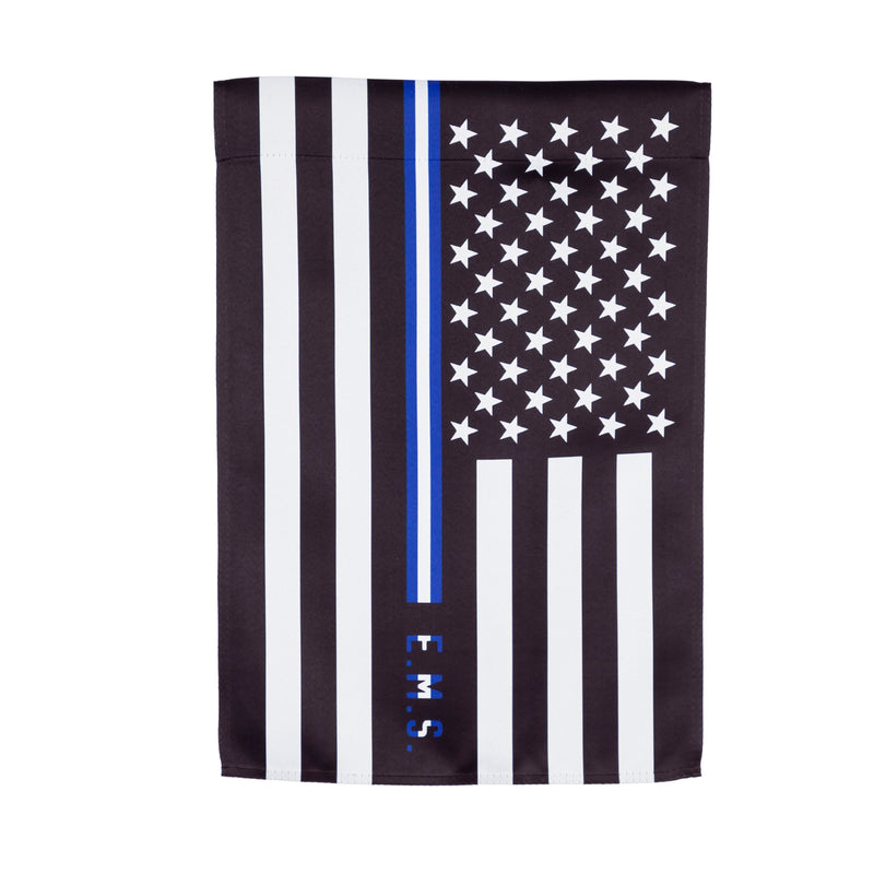 EMS Thin White Line Garden Suede Flag,14s9820