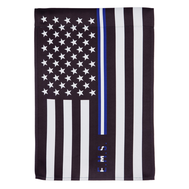 EMS Thin White Line Garden Suede Flag,14s9820