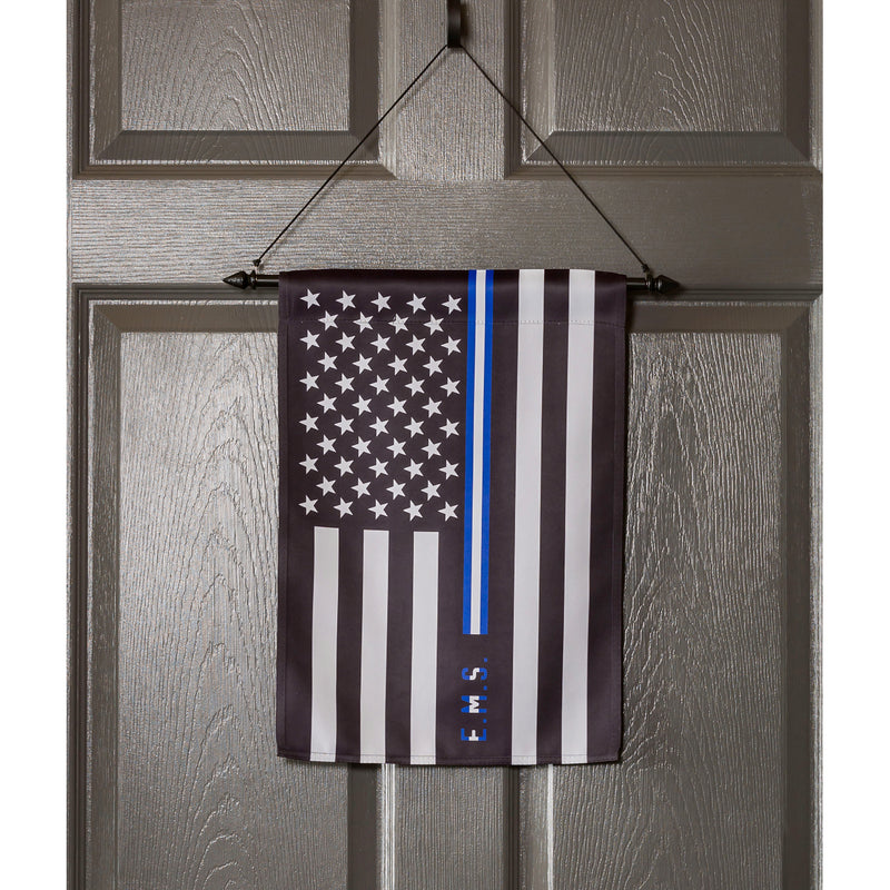 EMS Thin White Line Garden Suede Flag,14s9820