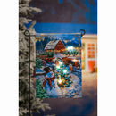 Tree Farm Solar LED Garden Flag,14sl8657