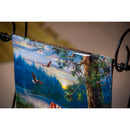 Evening by the Fire Solar LED Garden Flag,14sl9036