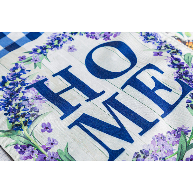 HOME Wreath Garden Strié Flag,14t9627