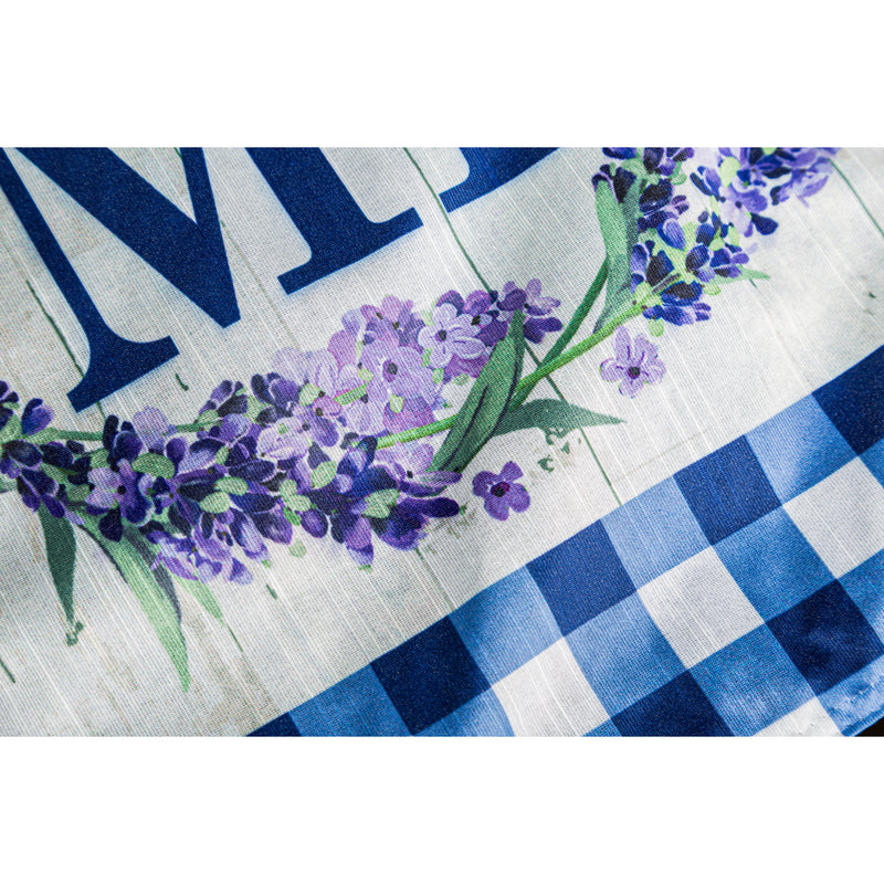 HOME Wreath Garden Strié Flag,14t9627