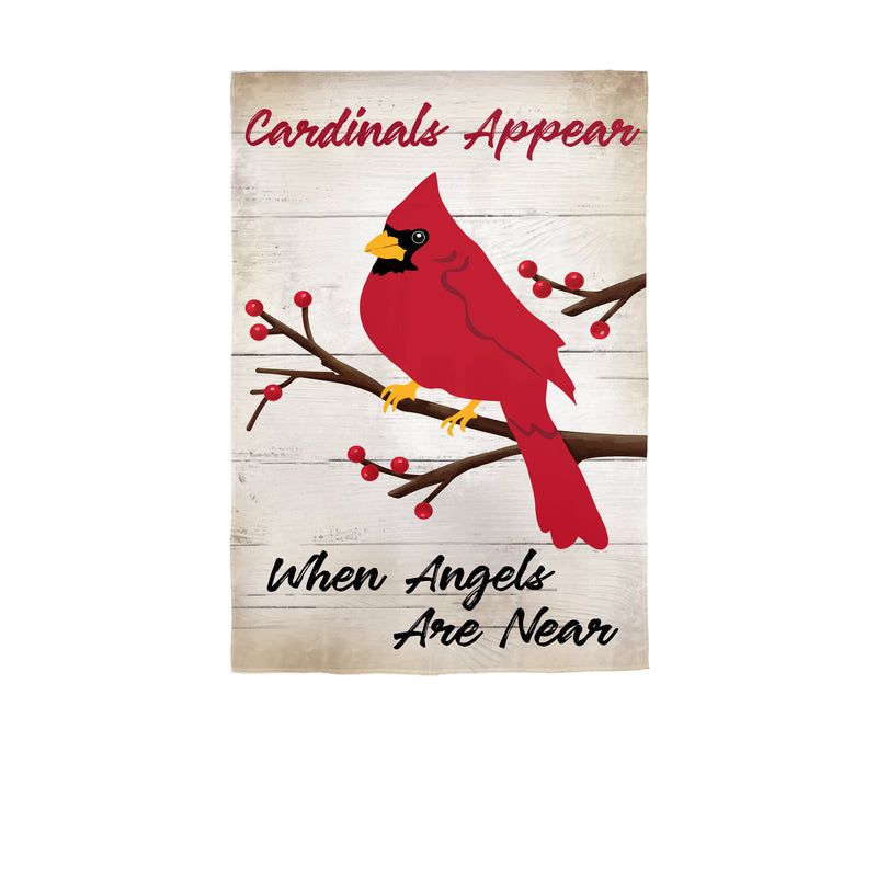 When Angels are Near Applique House Flag,1510016