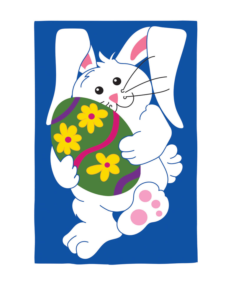 Here Comes Easter Applique House Flag,15103an