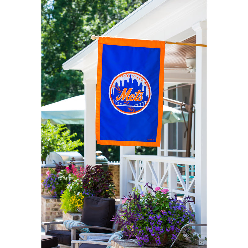 Applique Flag, Reg, New York Mets,154217