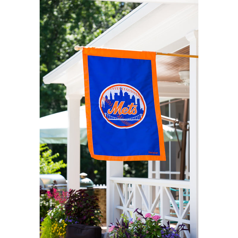 Applique Flag, Reg, New York Mets,154217