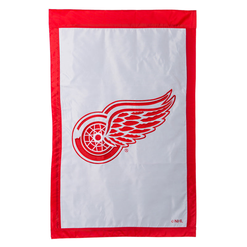 Evergreen Flag, Reg, App, Detroit Red Wings, 44'' x 29'' inches