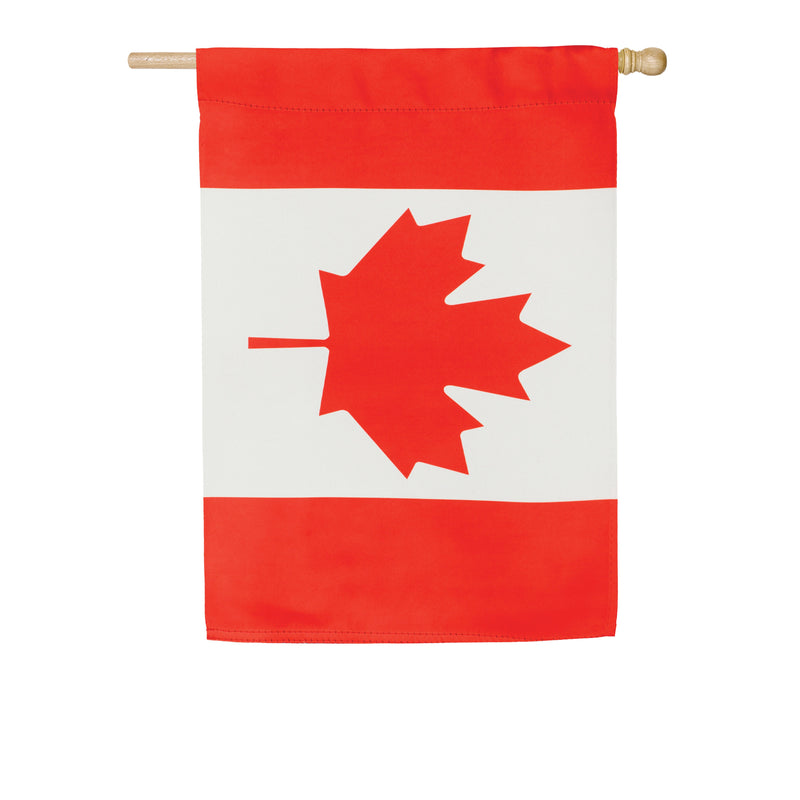 Evergreen Flag,Canada House Applique Flag,28x0.1x44 Inches