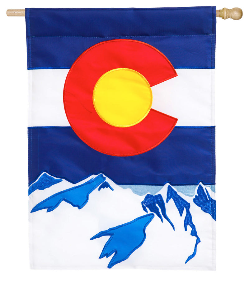 Colorado State House Applique Flag,158686