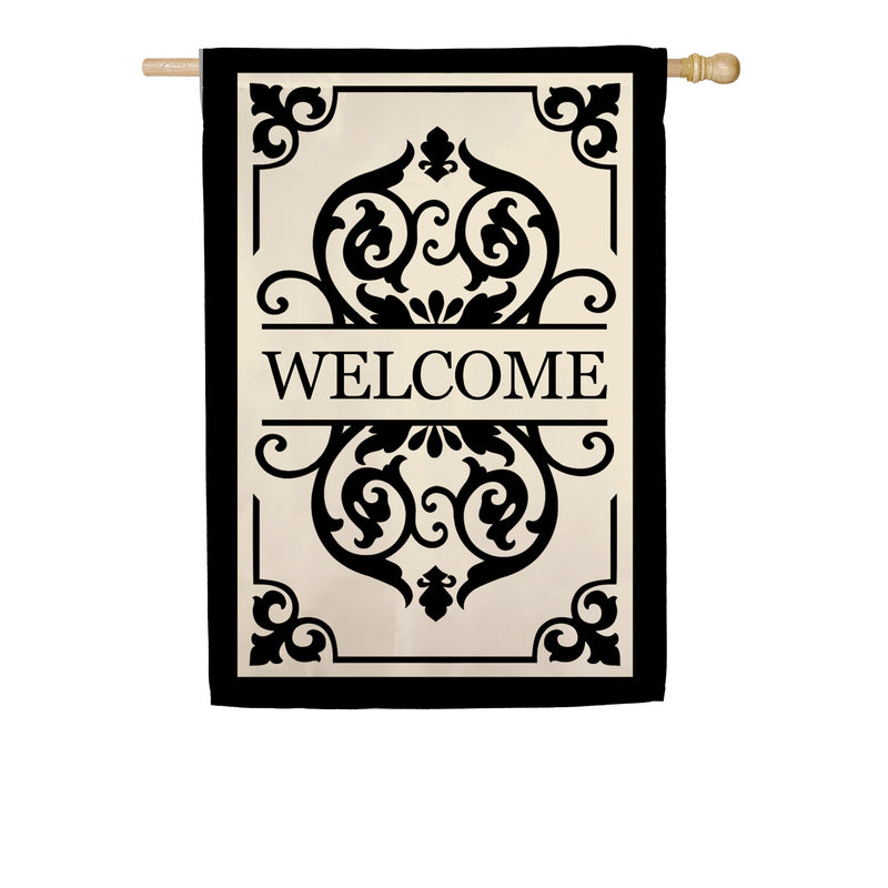 Cambridge Welcome House Applique Flag,159046