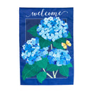 Hydrangea Blossoms House Applique Flag,159128