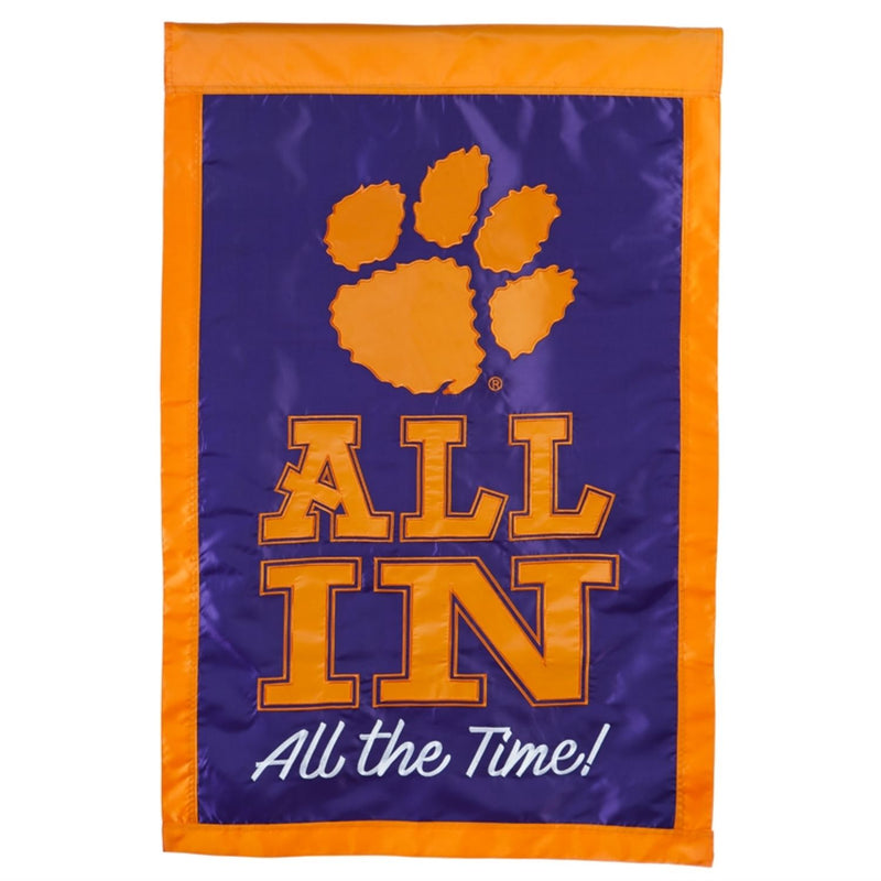 All In, Clemson Applique REG,15912ai