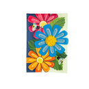 Spring Floral Applique House Flag,159685