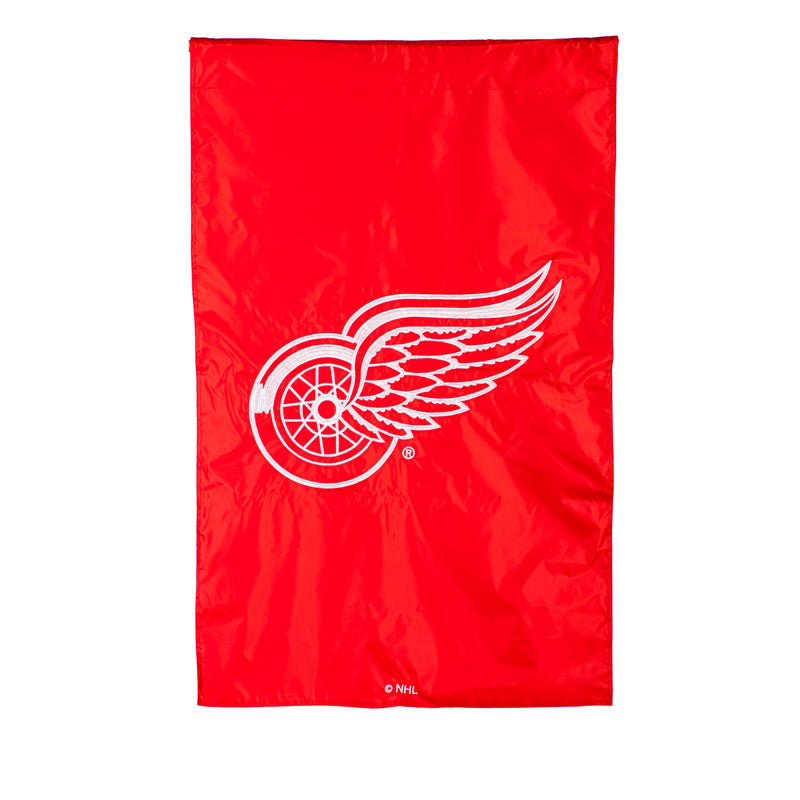 Evergreen Flag,Applique Flag, Reg, Detroit Red Wings,28x44x0.1 Inches