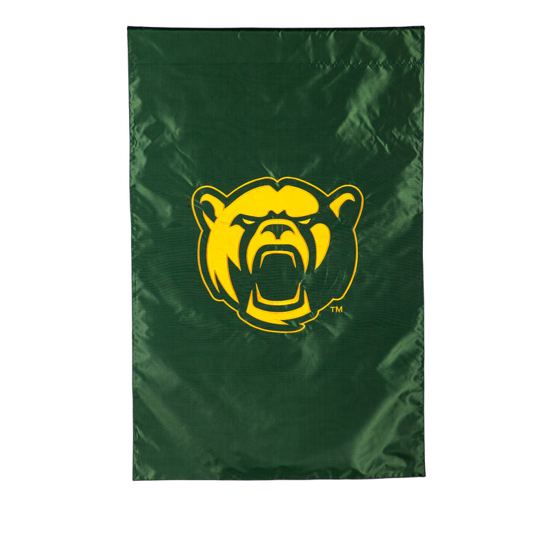 Evergreen Flag,Applique Flag, Reg, Baylor University,28x44x0.1 Inches