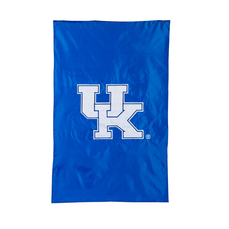 Evergreen Flag,Applique Flag, Reg, University of Kentucky,28x44x0.1 Inches