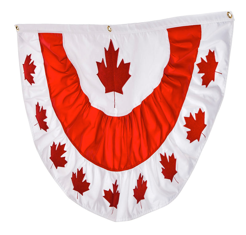 Canada Patritic Applique Bunting,15p033