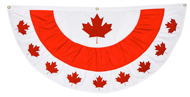 Canada Patritic Applique Bunting,15p033