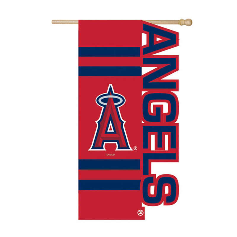 Evergreen Flag,Flag, Reg, SAB, Los Angeles Angels of Anaheim,21.5x0.1x44 Inches
