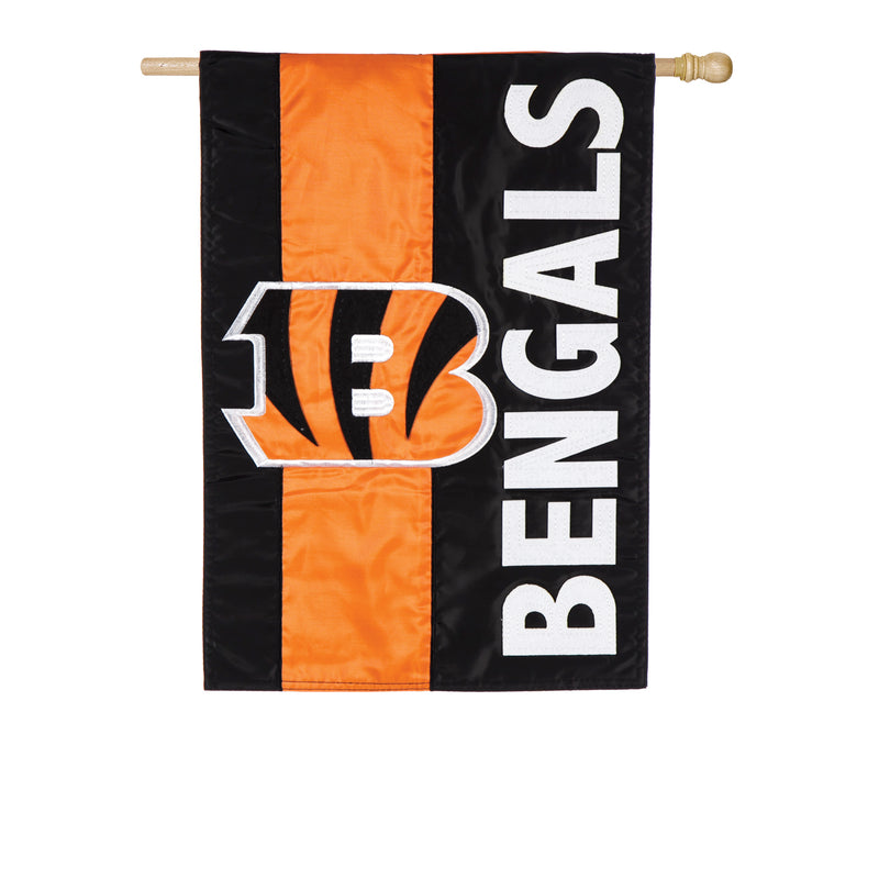 Cincinnati Bengals, Embellish Reg Flag,15sf3806