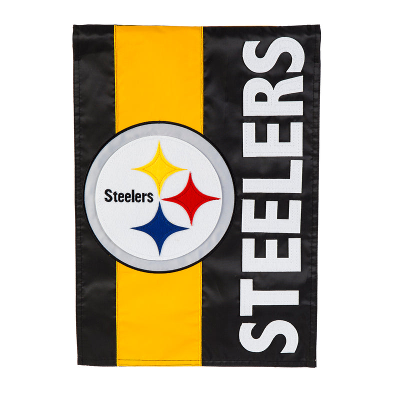 Pittsburgh Steelers, Embellish Reg Flag,15sf3824