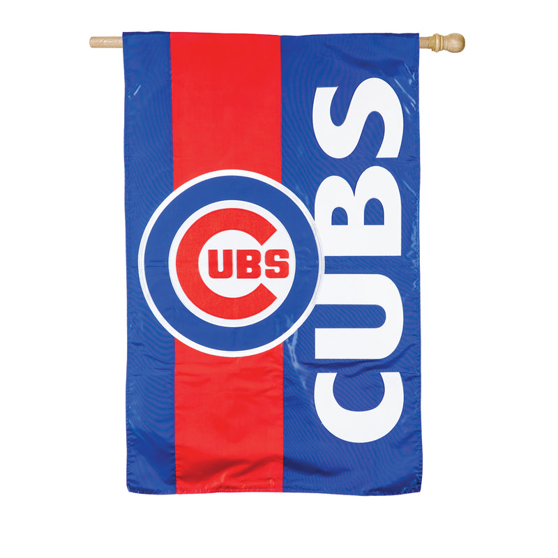 Chicago Cubs, Embellish Reg Flag,15sf4204