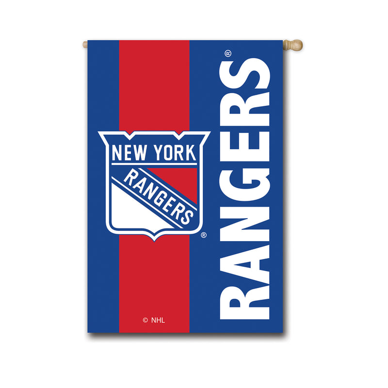 New York Rangers, Embellish Reg Flag,15sf4368