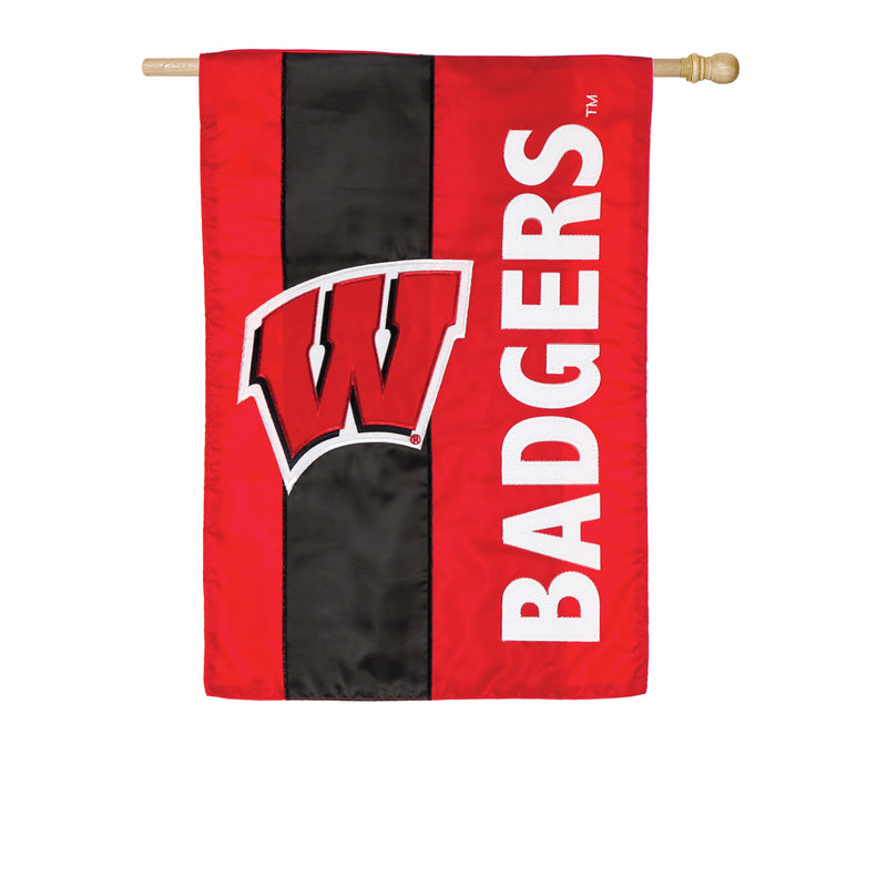 University of Wisconsin-Madison, Embellish Reg Flag,15sf984