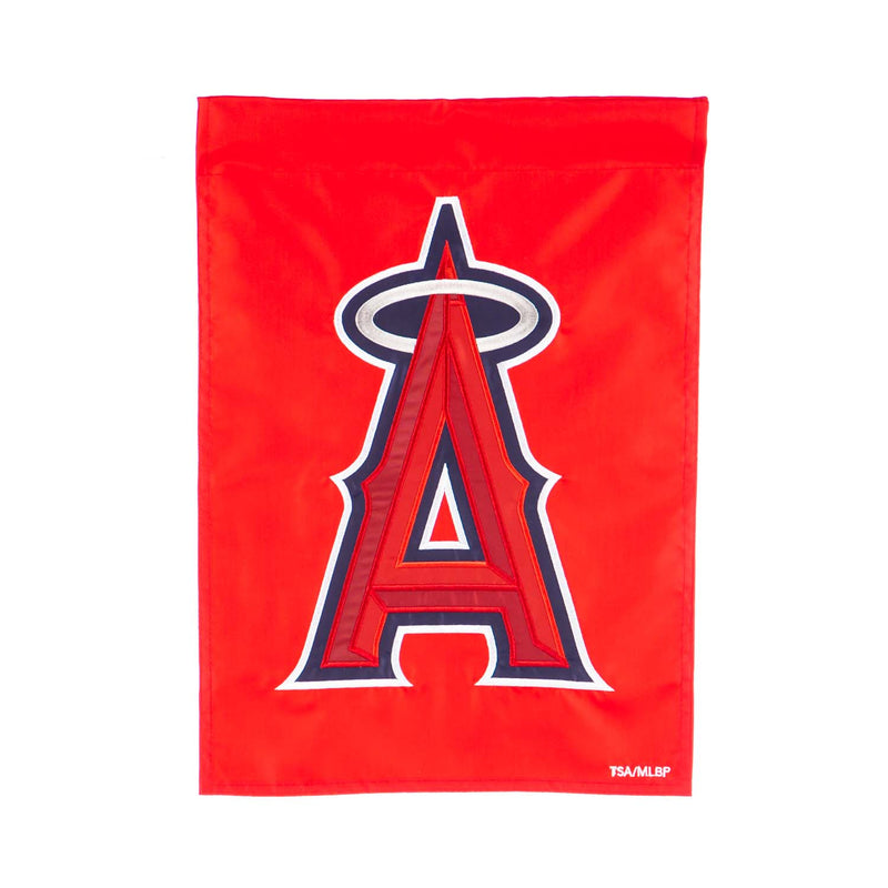 Evergreen Applique Flag, Gar, Los Angeles Angels of Anaheim, 18'' x 12.5'' inches