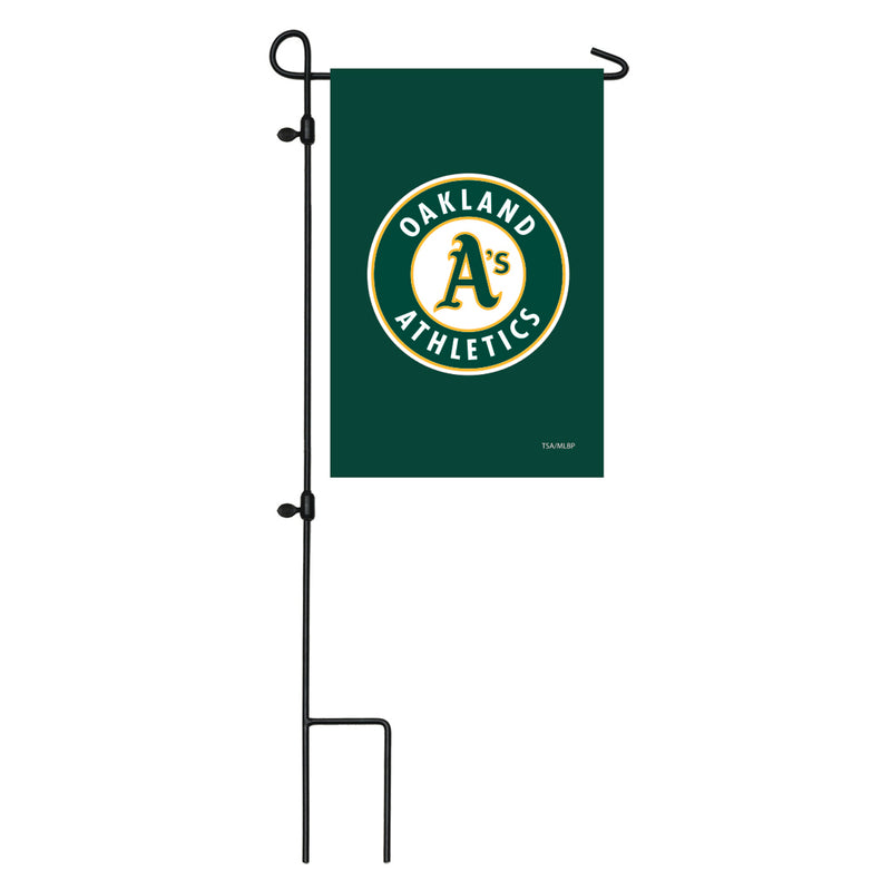 Evergreen Flag,Applique Flag, Gar, Oakland A's,18x12.5x0.1 Inches