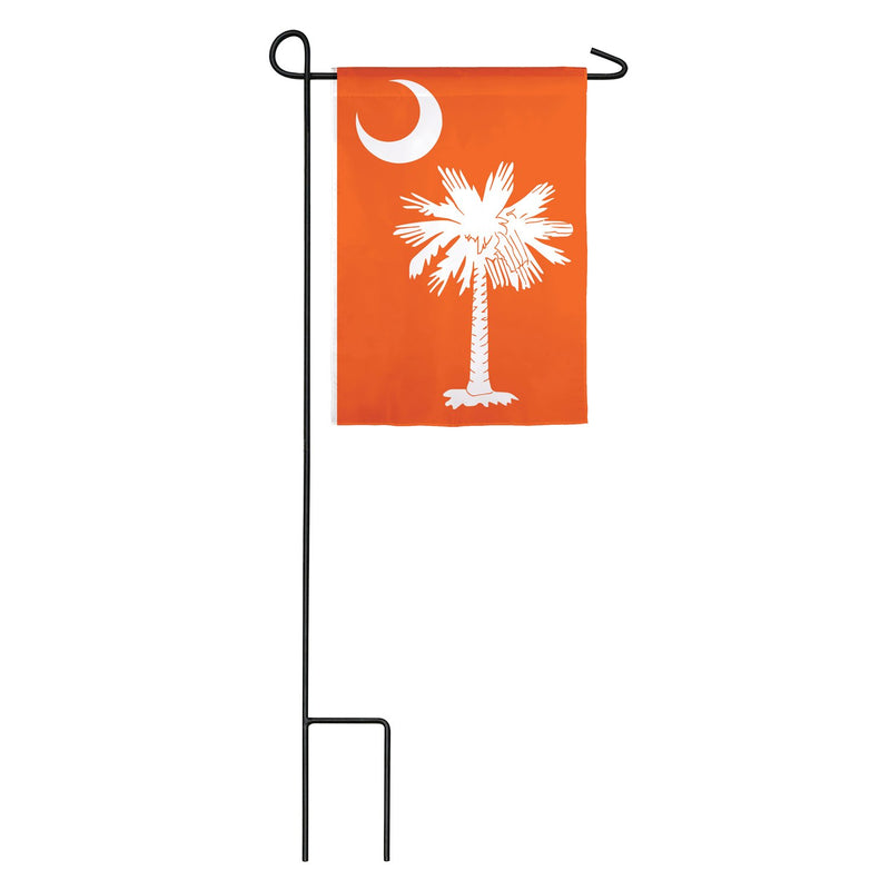 South Carolina Palmetto, Orange Garden Applique Flag,169032