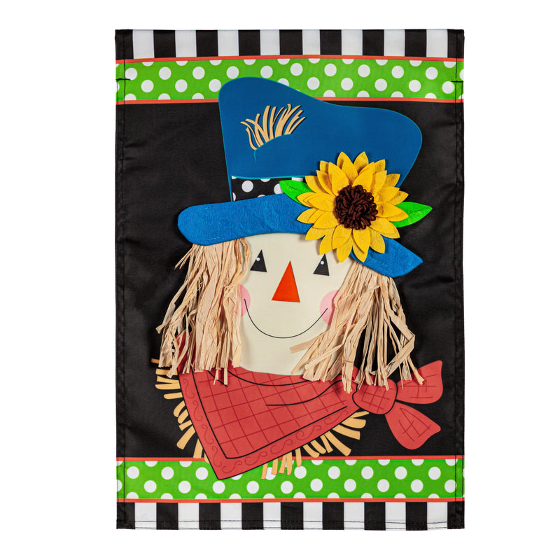 Scarecrow Friend Garden Applique Flag,169521