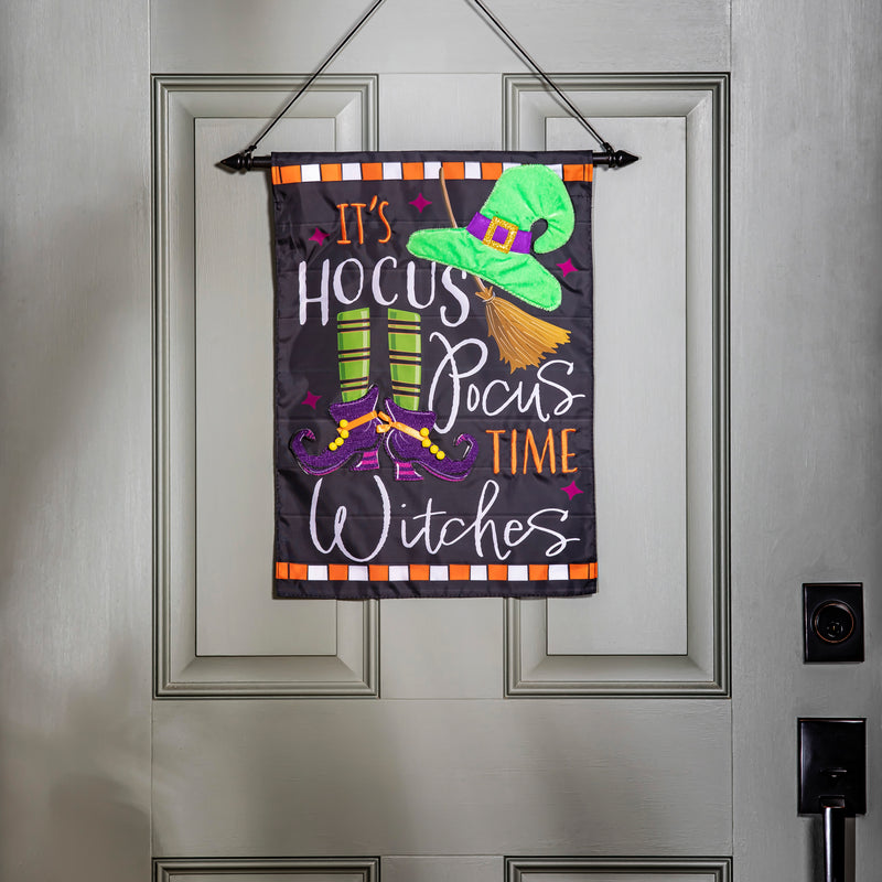 Hocus Pocus Time Garden Applique Flag,169542