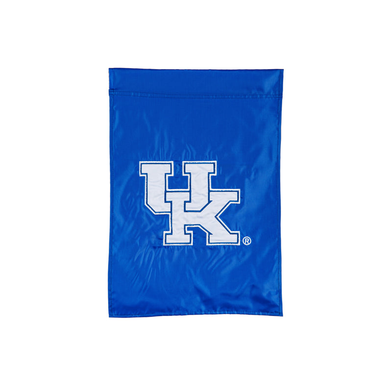 Evergreen Flag,Applique Flag, Gar., University of Kentucky,12.5x18x0.1 Inches