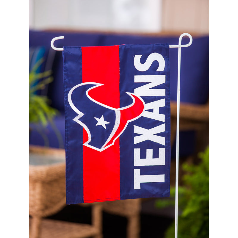 Houston Texans, Embellish Garden Flag,16sf3812