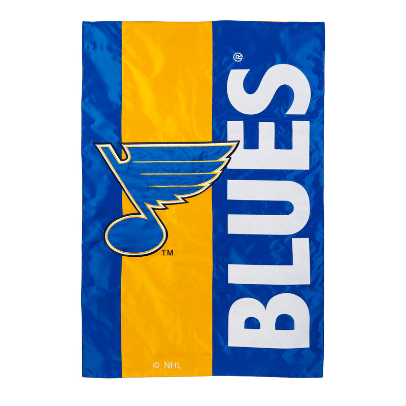 St Louis Blues, Embellish Garden Flag,16sf4374