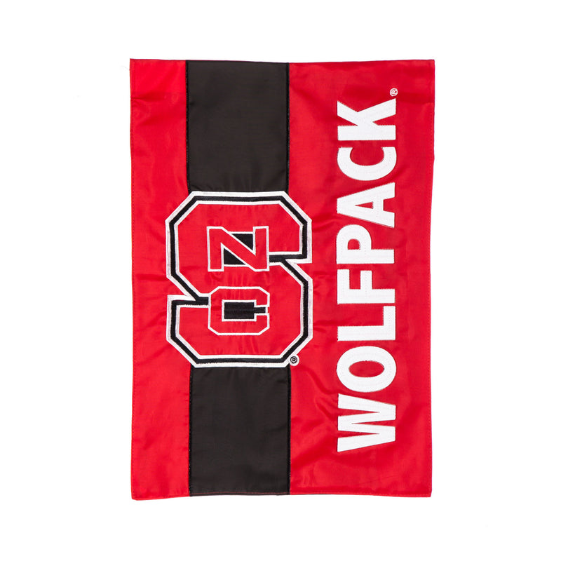 North Carolina State, Embellish GDN Flag,16sf909