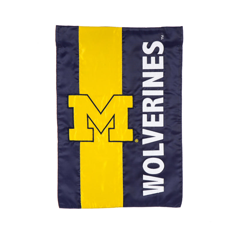 University Of Michigan, Embellish GDN Flag,16sf920