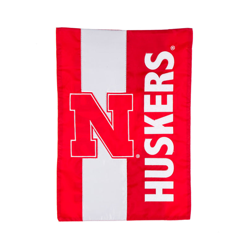 University of Nebraska, Embellish GDN Flag,16sf949