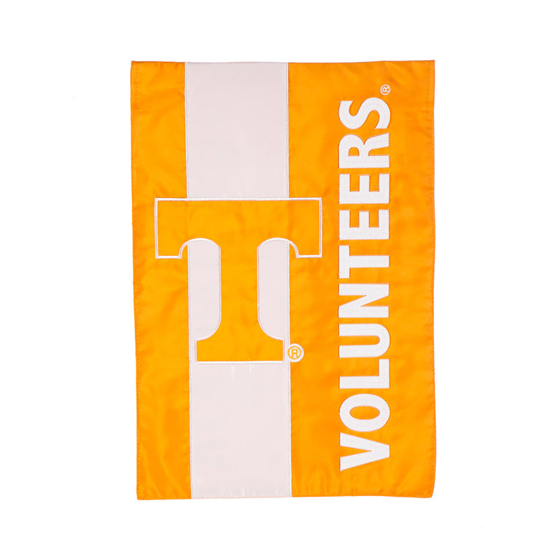 Evergreen Flag,University of Tennessee, Embellish GDN Flag,12.5x0.1x18 Inches