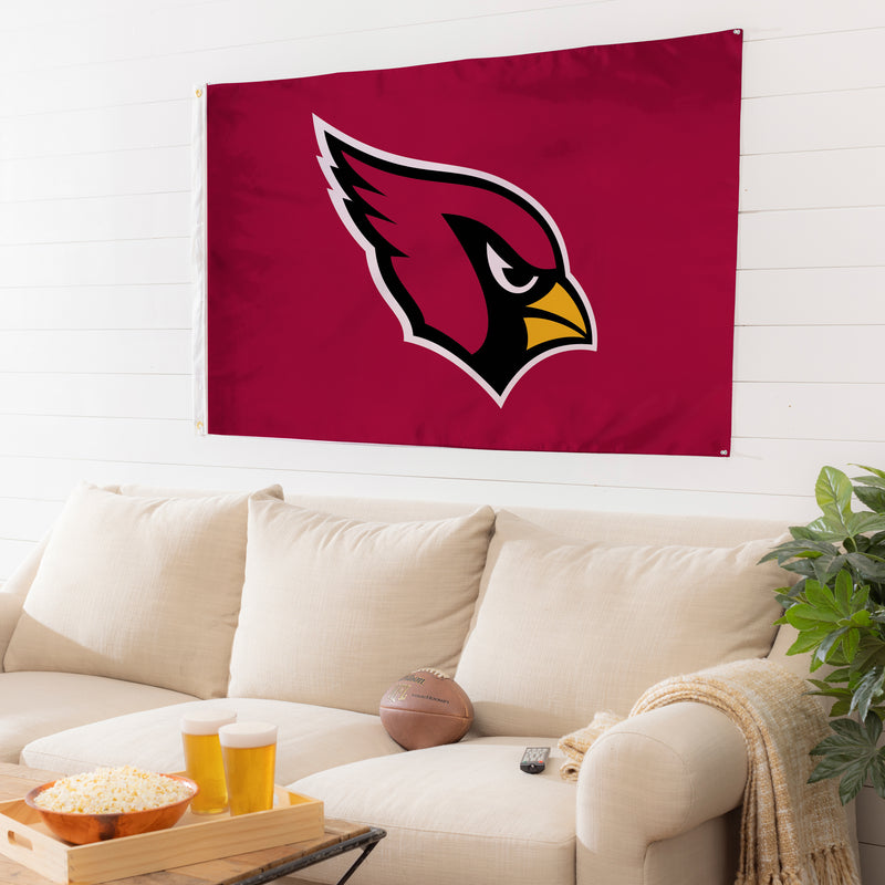 3'x5' Single Sided Flag w/ 2 Grommets, Arizona Cardinals,173800