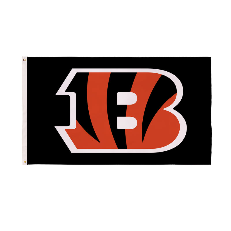 3'x5' Single Sided Flag w/ 2 Grommets, Cincinnati Bengals,173806