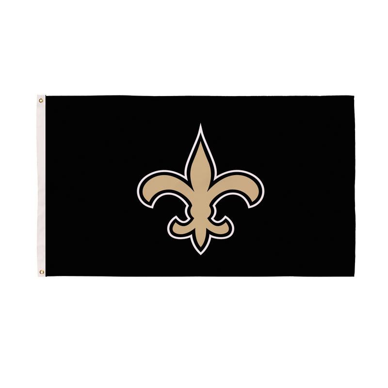 3'x5' Single Sided Flag w/ 2 Grommets, New Orleans Saints,173819