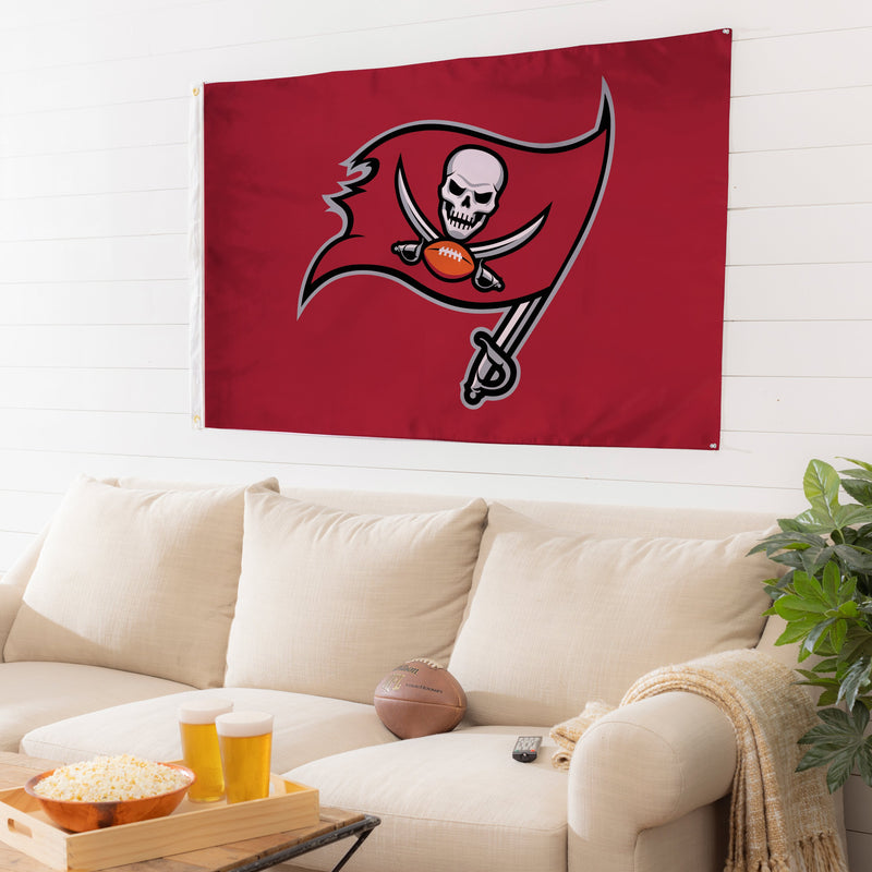 3'x5' Single Sided Flag w/ 2 Grommets, Tampa Bay Buccaneers,173829