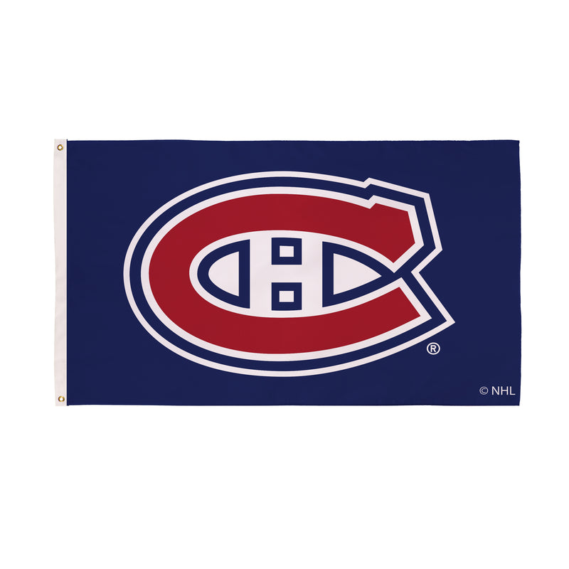 3'x5' Single Sided Flag w/ 2 Grommets, Montreal Canadiens,174364