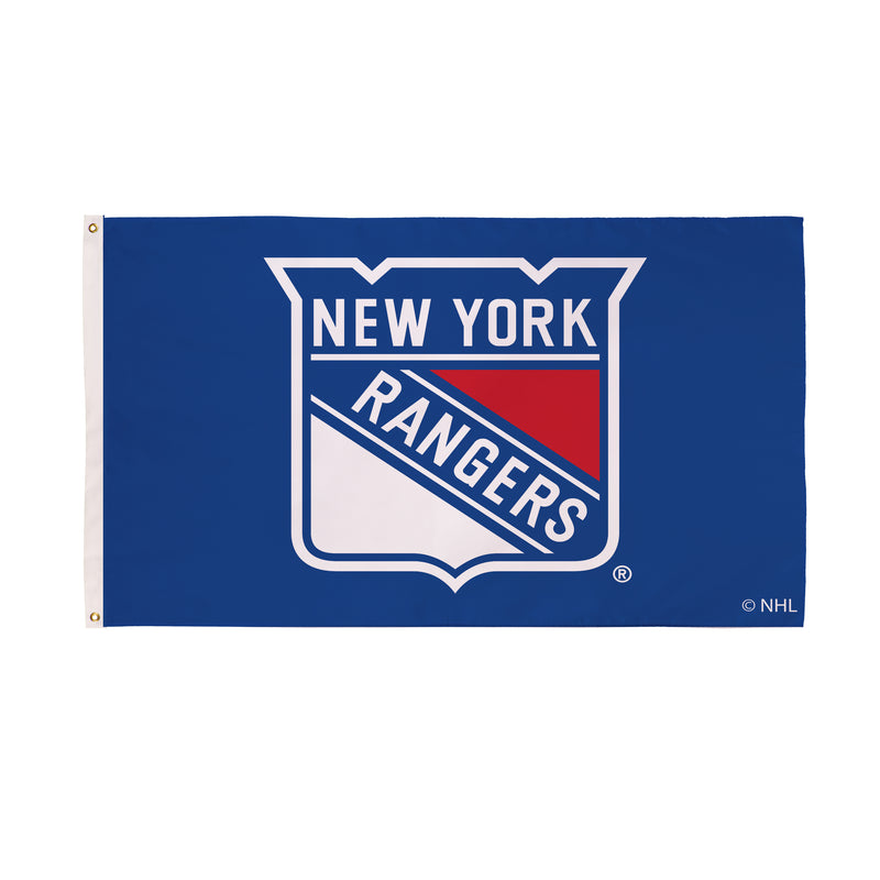 3'x5' Single Sided Flag w/ 2 Grommets, New York Rangers,174368