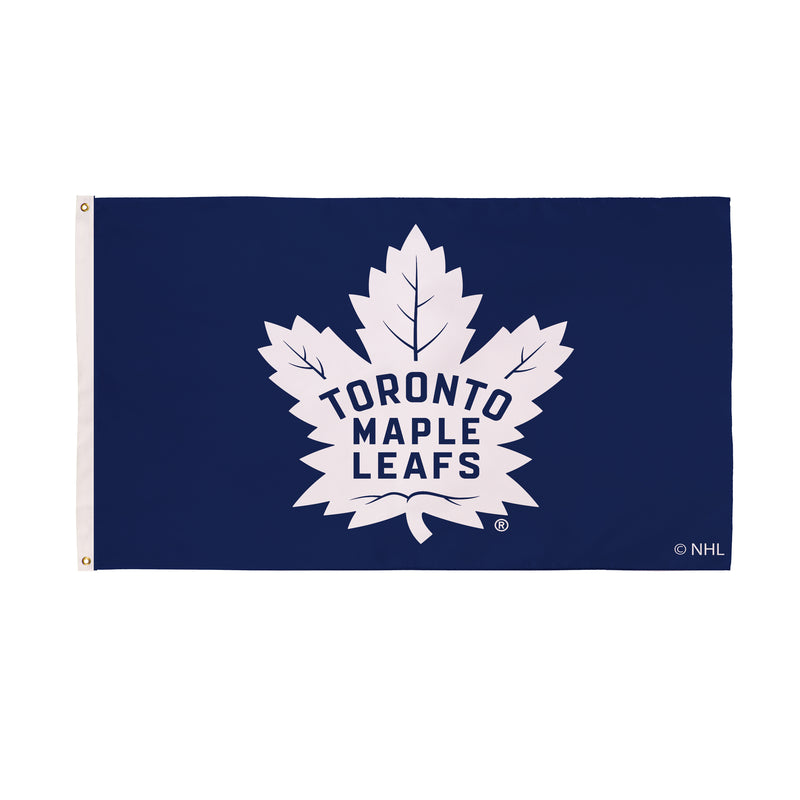 3'x5' Single Sided Flag w/ 2 Grommets, Toronto Maple Leafs,174376