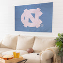 3'x5' Single Sided Flag w/ 2 Grommets, University of North Carolina,17951