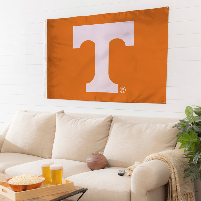 3'x5' Single Sided Flag w/ 2 Grommets, University of Tennessee,17955